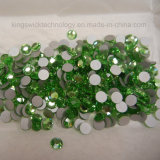 Ss8 (2.4mm) High Quality Crystal Flatback Rhinestones - 2028 Light Green (Peridot 214) No Hotfix