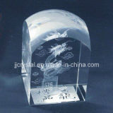 Crystal Arc Square for Inner Laser or Engraving