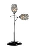 Phine Pd0016-02 Metal Desk Lamp with Crystal Shade