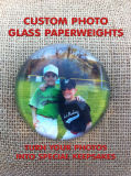 Personalized Crystal Glass Tourist Souvenirs of Paperweight