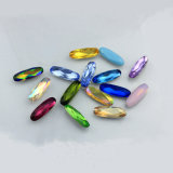 Crystal Oval Glass Fancy Loose Stone Jewelry Finding Beads (DZ-3014)