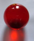 Contact Juggling Ball (Acrylic, RUBY RED, 75mm) - Trick - Magic Tricks