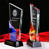 High Quality Cunstom Logo Crystal Trophy