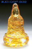 Crystal Buddhism Coloured Glaze Crafts for Room Decoration (JD-QSP-B39)
