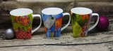 Oil Printed Design Ceramic Magice Mug for Sale