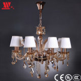 Traditional Crystal Chandelier with Glass Dressing D5d-L23