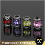 Oblong Cut Charm Beads Crystal Beads for Jewelry Making Mjcc020