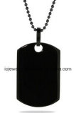 Personalized Jewelry Black Plated Pendant