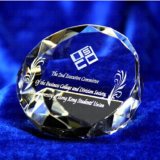 Blank Clear Crystal Paperweight for Office Decoration