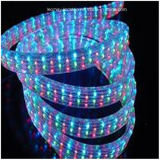 Multicolor Flat 5 Wire Vertical Rope Light CE RoHS