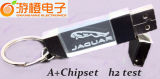 Customized Crystal USB Stick Engrave Logo Available (OM-C126)