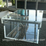 Custom Top Quality Clear Acrylic Drop Front Shoe Display Box