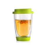 350ml Best Sell High Borosilicate Double Wall Cup for Tea