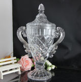 New Design Crystal Glass Trophy Cup