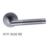 Stainless Steel Hollow Tube Lever Door Handle (X111XL02 SS)