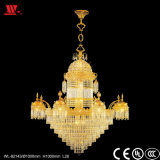 Traditional Crystal Chandelier with Glass Decoration Wl-820143