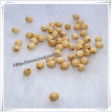 Square, Oval, Round and Painted Wood Beads, Rosary Beads (IO-wa025)