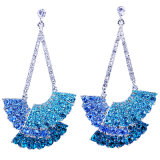 New Models Crystal Earrings with Ship Design Earring Jewelry for Women