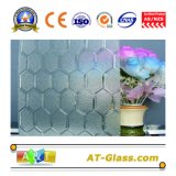 3-8mm Clear Beehive Patterned Glass Used for Window, Furniture, etc