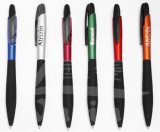 Multi-Color Curving Plastic Pen with Logo Printing