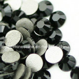 2mm Rhinestones Nail Art Accessories Glass Crystal Strass (FB-ss6 jet black)