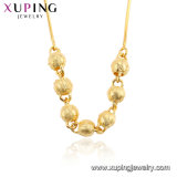 44493 Xuping Fashion 24K Gold Color Thin Necklace