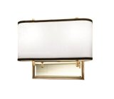 Wall Lamp with Mirror and Fabric Shade (WHW-903)