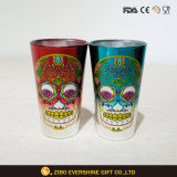 Skull Pint Glass for Gift with Custom Logo Set 2