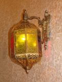 Pw-19345 Copper Wall Lamp with Glass Decorative