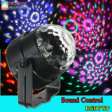 Mini Rgbywp LED Party Light Disco Club DJ Crystal Magic Ball Effect Stage Light 5V 1A