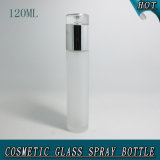 120ml Empty Frost Airless Glass Cosmetic Lotion Pump Bottle