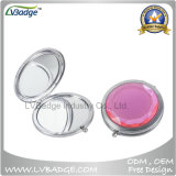 Round Crystal Compact Mirror for Promotional Giveaways