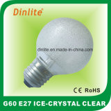 G60-Ice Crystal Clear Incandescent Bulb