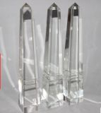 Custom Glass Pyramid Crystal Trophy Free Engraving
