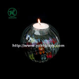 Single Glass Candle Bottle by SGS. BV (8.5*9.5*9.5)