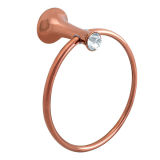 Sanitary Ware Hardware Bathroom Accessories Towel Ring in  Plated Rose Gold