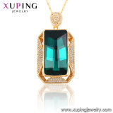 32607 Charming Gemstone Pendant Jewelry Indian Gold Plated Pendant Necklace Crystals From Swarovski