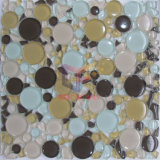 Round and Irregular Shape Mixd Tempering Crystal Mosaic (CFC313)