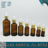 Amber Cosmetic Glass Dropper Bottles for Essential Oil