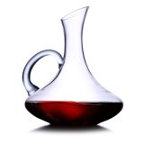 Lead-Free Crystal Wine Decanter European Glass Wine Decanter with Handle Carafe Decanter