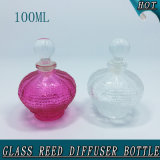 100ml Sphere Fancy Clear Crystal Ball Stopper Glass Reed Diffuser Bottle