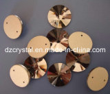 Crystal Glass Round Sew on Beads (DZ-3041)
