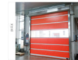 Fast PVC High Speed Rolling Door with Steel Frame