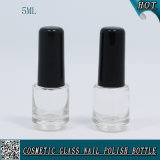 5ml Mini Custom Clear Glass Gel Nail Polish Bottle