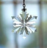 Handmade Clear Crystal Lighting Pendants Crystal Snowflake Pendants