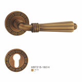 Beautiful Europe Style Zinc Alloy Tubular Lever Door Handle (HB7215-160)