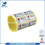 Complete Range of Articles Battery Sticker Labels