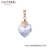 34072 Xuping Elegant Heart Pendant Crystal From Swaroski