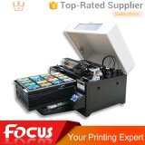 Digital Flatbed UV Printer UV Inkjet Printer Ink, UV LED Curing Machine, PVC Visa Card Printing