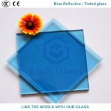 12mm Blue Reflective Glass with Ce & ISO9001 for Glass Window